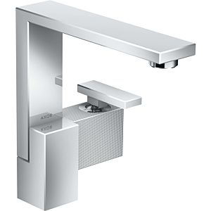 hansgrohe Axor Edge hansgrohe Axor Edge chrome, diamond cut, with push-open waste set, projection 175mm