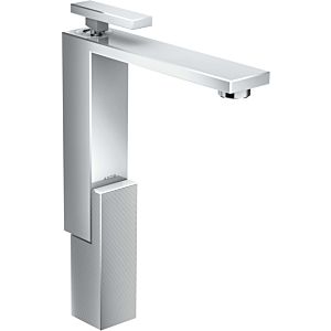hansgrohe Axor Edge hansgrohe Axor Edge chrome, diamond cut, with push-open waste set, projection 180mm
