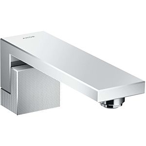 hansgrohe Axor Edge hansgrohe 46411000 chrome, coupe diamant, montage mural, saillie 190 mm