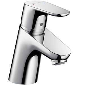 hansgrohe Focus 70 basin mixer 31604000 chrome, with push-open, waste set