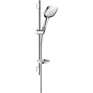 hansgrohe Raindance Select shower set 27856000 E 150, chrome, with Unica S Puro shower bar 65 cm