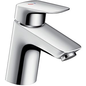 hansgrohe Logis 70 basin mixer 71073000 chrome, height 166 mm, without waste set, CoolStart