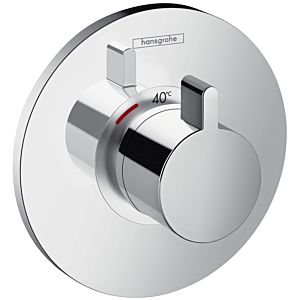 hansgrohe Ecostat S Highflow Thermostat 15756000 Unterputz Thermostat, chrom