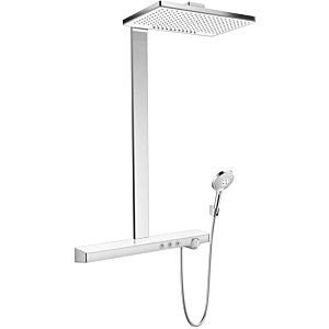 hansgrohe Rainmaker Select 460 Showerpipe 27109400 weiß chrom, 2 jet, mit Thermostat