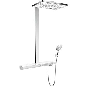 hansgrohe Rainmaker Select 460 Showerpipe 27106400 weiß chrom, 3 jet, mit Thermostat