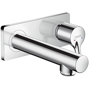 hansgrohe Talis S 72110000 for flush mounting, wall mounting, chrome-plated, projection 165mm