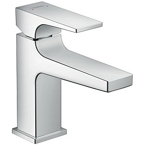 hansgrohe Metropol 100 basin mixer 32500000 chrome, for Cloakroom basin , with push open