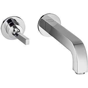 hansgrohe wash Axor Citterio match0 Axor Citterio concealed with single rosette, spout short, chrome