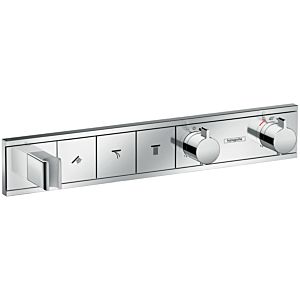 Hansgrohe RainSelect shower thermostat 15356000 chrome, for 3 consumers