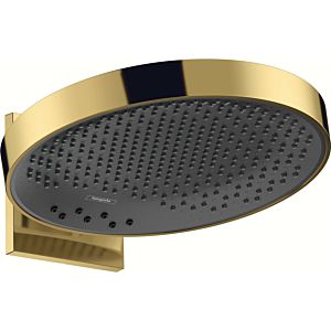hansgrohe Rainfinity shower 26234990 3jet, with wall connection, projection: 273 mm, polished gold optic