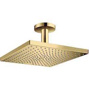 hansgrohe Raindance E overhead shower 26250990 1jet, with ceiling connector, polished gold optic