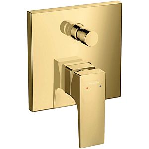 hansgrohe Metropol hansgrohe Metropol concealed single lever bath mixer, polished gold optic