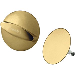 hansgrohe Flexaplus Fertigmontageset 58185990 polished gold optic, Ab-/Überlaufgarnitur