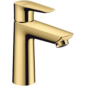 hansgrohe Talis E single lever basin mixer 71713990 with waste set, polished gold optic