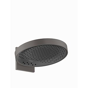 hansgrohe Rainfinity shower 26234340 3jet, with wall connection, projection: 273 mm, brushed black chrome