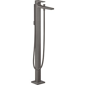 hansgrohe Metropol 32532340 single lever bath mixer, floor-standing, projection 235 mm, brushed black chrome