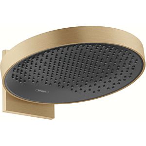 hansgrohe Rainfinity shower 26230140 1jet, with wall connection, projection 273 mm, brushed bronze
