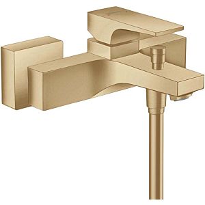hansgrohe Metropol single lever bath mixer 32540140 exposed, projection 180 mm, brushed bronze