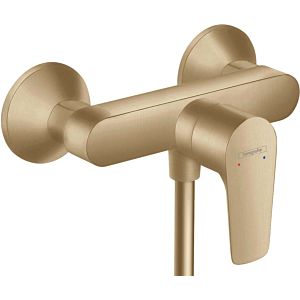 hansgrohe Talis E single lever shower mixer 71760140 exposed, brushed bronze