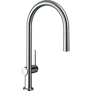 hansgrohe Talis M54 -210 kitchen mixer 72802000 with pull-out spout 1jet, chrome