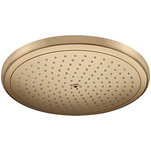 hansgrohe 26 hansgrohe 140 1jet, d = 280mm, brushed bronze