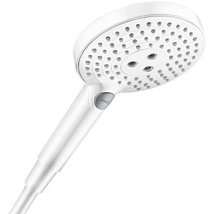 hansgrohe Raindance Select S hand shower 26531700 9 l / min, DN 15, 3jet, shower head Ø 125 mm, matt white