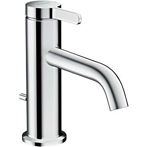 hansgrohe Axor One basin mixer 48000000 projection 130mm, with lever handle and pop-up waste set, chrome