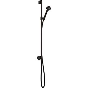 hansgrohe Axor One shower set 48791670 with wall connection, EcoSmart, matt black