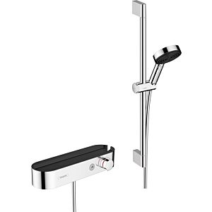 hansgrohe Pulsify Select S shower set 24260000 shower bar 65 cm, relaxation, with hand shower, chrome
