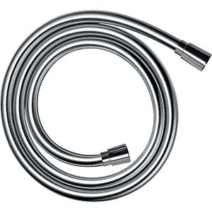 hansgrohe Axor One shower hose 28626340 metal effect, conical on both sides, 1.6 m, brushed black chrome