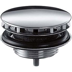 hansgrohe drain fitting 51301330 not lockable, for wash basins, polished black chrome