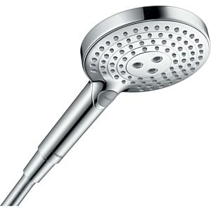 hansgrohe Raindance Select S hand shower 26516000 3jet, shower head d= 125mm, PowderRain Green, chrome