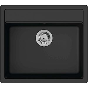 hansgrohe built-in sink 43359170 550x490mm, graphite black