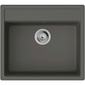 hansgrohe built-in sink 43359290 550x490mm, stone grey
