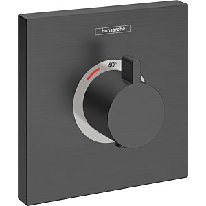 hansgrohe ShowerSelect Highflow trim set 15760340 concealed thermostat, brushed black chrome