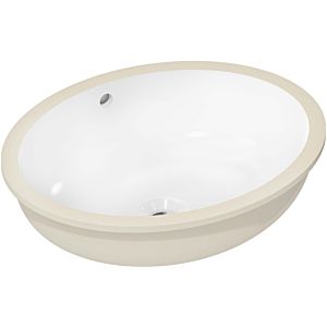hansgrohe Xuniva undercounter washbasin 60152450 450x350mm, with tap hole, with overflow, white