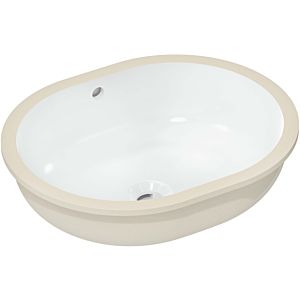 hansgrohe Xuniva lavabo à encastrer 60153450 450x350mm, sans trou pour robinetterie, avec trop-plein, blanc