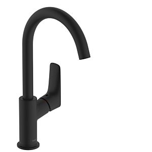 hansgrohe Logis single lever basin mixer 71130670 waste set plastic pull rod, with swivel spout
