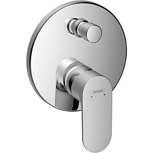 hansgrohe Rebris S trim set 72467000 concealed bath mixer, with integrated safety combination, chrome
