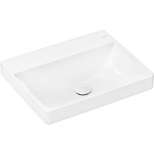 hansgrohe Xelu Q lavabo 61017450 600x480mm, sans trou pour robinetterie/trop-plein, SmartClean, blanc