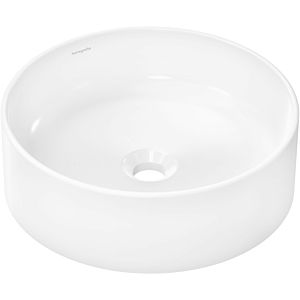 hansgrohe Xuniva countertop washbasin 60164450 400x400mm, without tap hole/overflow, white