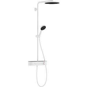 hansgrohe Pulsify shower set 24220700 with thermostat, matt white
