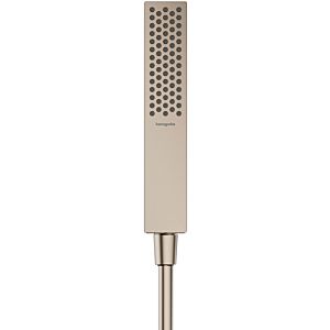 hansgrohe Pulsify hand shower 24320140 max. flow at 3 bar 8 l/min, brushed bronze