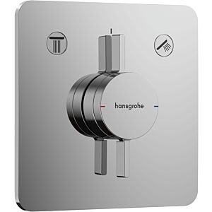 hansgrohe DuoTurn Q mixer 75414000 concealed, for 2 consumers, chrome