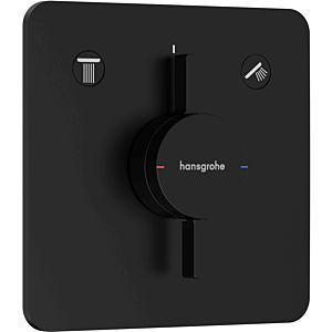 hansgrohe DuoTurn Q mixer 75414670 concealed, for 2 consumers, matt black