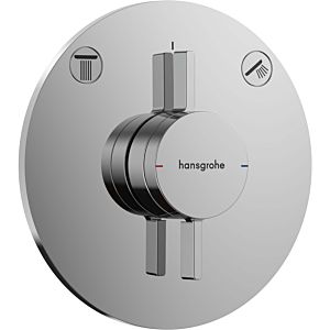 hansgrohe DuoTurn S mixer 75418000 concealed, for 2 consumers, chrome