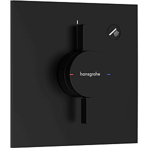 hansgrohe DuoTurn E mixer 75617670 flush-mounted, for 1 consumer, matt black