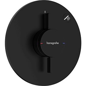 hansgrohe DuoTurn S mixer 75618670 flush-mounted, for 1 consumer, matt black