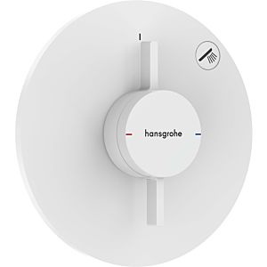 hansgrohe DuoTurn S mixer 75618700 flush-mounted, for 1 consumer, matt white