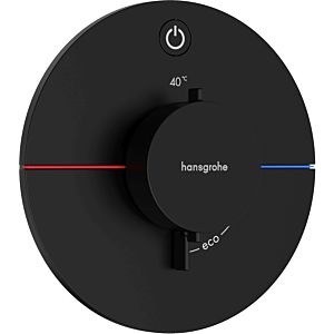 hansgrohe ShowerSelect Comfort S thermostat 15553670 UP, pour 1 consommateur, noir mat